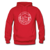 Georgia Hoodie - State Design Unisex Georgia Hooded Sweatshirt - red