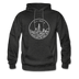 Illinois Hoodie - State Design Unisex Illinois Hooded Sweatshirt - charcoal gray