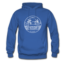Hawaii Hoodie - State Design Unisex Hawaii Hooded Sweatshirt - royal blue