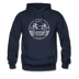 Hawaii Hoodie - State Design Unisex Hawaii Hooded Sweatshirt - navy