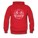 Hawaii Hoodie - State Design Unisex Hawaii Hooded Sweatshirt - red