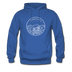 Kentucky Hoodie - State Design Unisex Kentucky Hooded Sweatshirt - royal blue