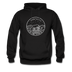 Kentucky Hoodie - State Design Unisex Kentucky Hooded Sweatshirt - black