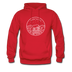 Kentucky Hoodie - State Design Unisex Kentucky Hooded Sweatshirt - red
