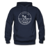 Louisiana Hoodie - State Design Unisex Louisiana Hooded Sweatshirt - navy