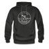 Louisiana Hoodie - State Design Unisex Louisiana Hooded Sweatshirt - charcoal gray