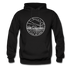 Kansas Hoodie - State Design Unisex Kansas Hooded Sweatshirt - black