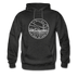 Kansas Hoodie - State Design Unisex Kansas Hooded Sweatshirt - charcoal gray