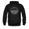 Minnesota Hoodie - State Design Unisex Minnesota Hooded Sweatshirt - black