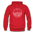 Minnesota Hoodie - State Design Unisex Minnesota Hooded Sweatshirt - red