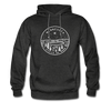 Minnesota Hoodie - State Design Unisex Minnesota Hooded Sweatshirt - charcoal gray