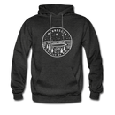 Minnesota Hoodie - State Design Unisex Minnesota Hooded Sweatshirt - charcoal gray