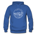 Maryland Hoodie - State Design Unisex Maryland Hooded Sweatshirt - royal blue