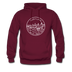 Maryland Hoodie - State Design Unisex Maryland Hooded Sweatshirt - burgundy