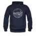 Maryland Hoodie - State Design Unisex Maryland Hooded Sweatshirt - navy