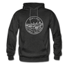 Maryland Hoodie - State Design Unisex Maryland Hooded Sweatshirt - charcoal gray