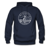 Massachusetts Hoodie - State Design Unisex Massachusetts Hooded Sweatshirt