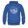Michigan Hoodie - State Design Unisex Michigan Hooded Sweatshirt - royal blue