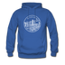 Michigan Hoodie - State Design Unisex Michigan Hooded Sweatshirt - royal blue
