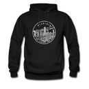 Michigan Hoodie - State Design Unisex Michigan Hooded Sweatshirt - black