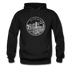 Michigan Hoodie - State Design Unisex Michigan Hooded Sweatshirt - black