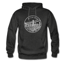 Michigan Hoodie - State Design Unisex Michigan Hooded Sweatshirt - charcoal gray