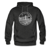 Michigan Hoodie - State Design Unisex Michigan Hooded Sweatshirt - charcoal gray