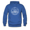 Nebraska Hoodie - State Design Unisex Nebraska Hooded Sweatshirt - royal blue