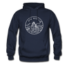 New Mexico Hoodie - State Design Unisex New Mexico Hooded Sweatshirt - navy
