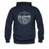 Missouri Hoodie - State Design Unisex Missouri Hooded Sweatshirt - navy