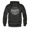 Missouri Hoodie - State Design Unisex Missouri Hooded Sweatshirt - charcoal gray