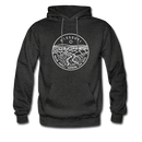 Missouri Hoodie - State Design Unisex Missouri Hooded Sweatshirt - charcoal gray