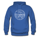 Nevada Hoodie - State Design Unisex Nevada Hooded Sweatshirt - royal blue