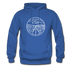 Nevada Hoodie - State Design Unisex Nevada Hooded Sweatshirt - royal blue