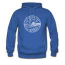 New Jersey Hoodie - State Design Unisex New Jersey Hooded Sweatshirt - royal blue