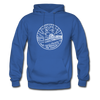 New Jersey Hoodie - State Design Unisex New Jersey Hooded Sweatshirt - royal blue