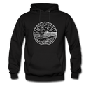 New Jersey Hoodie - State Design Unisex New Jersey Hooded Sweatshirt - black