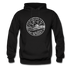 New Jersey Hoodie - State Design Unisex New Jersey Hooded Sweatshirt - black