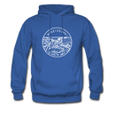 Mississippi Hoodie - State Design Unisex Mississippi Hooded Sweatshirt - royal blue