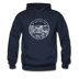 Mississippi Hoodie - State Design Unisex Mississippi Hooded Sweatshirt - navy