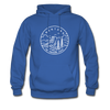 Montana Hoodie - State Design Unisex Montana Hooded Sweatshirt - royal blue