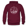 New York Hoodie - State Design Unisex New York Hooded Sweatshirt