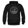 Pennsylvania Hoodie - State Design Unisex Pennsylvania Hooded Sweatshirt - black