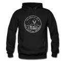 Pennsylvania Hoodie - State Design Unisex Pennsylvania Hooded Sweatshirt - black