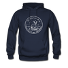 Pennsylvania Hoodie - State Design Unisex Pennsylvania Hooded Sweatshirt - navy