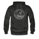 Pennsylvania Hoodie - State Design Unisex Pennsylvania Hooded Sweatshirt - charcoal gray