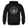 Texas Hoodie - State Design Unisex Texas Hooded Sweatshirt - black