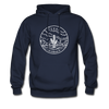 Texas Hoodie - State Design Unisex Texas Hooded Sweatshirt - navy