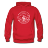 Texas Hoodie - State Design Unisex Texas Hooded Sweatshirt - red
