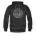 North Dakota Hoodie - State Design Unisex North Dakota Hooded Sweatshirt - charcoal gray
